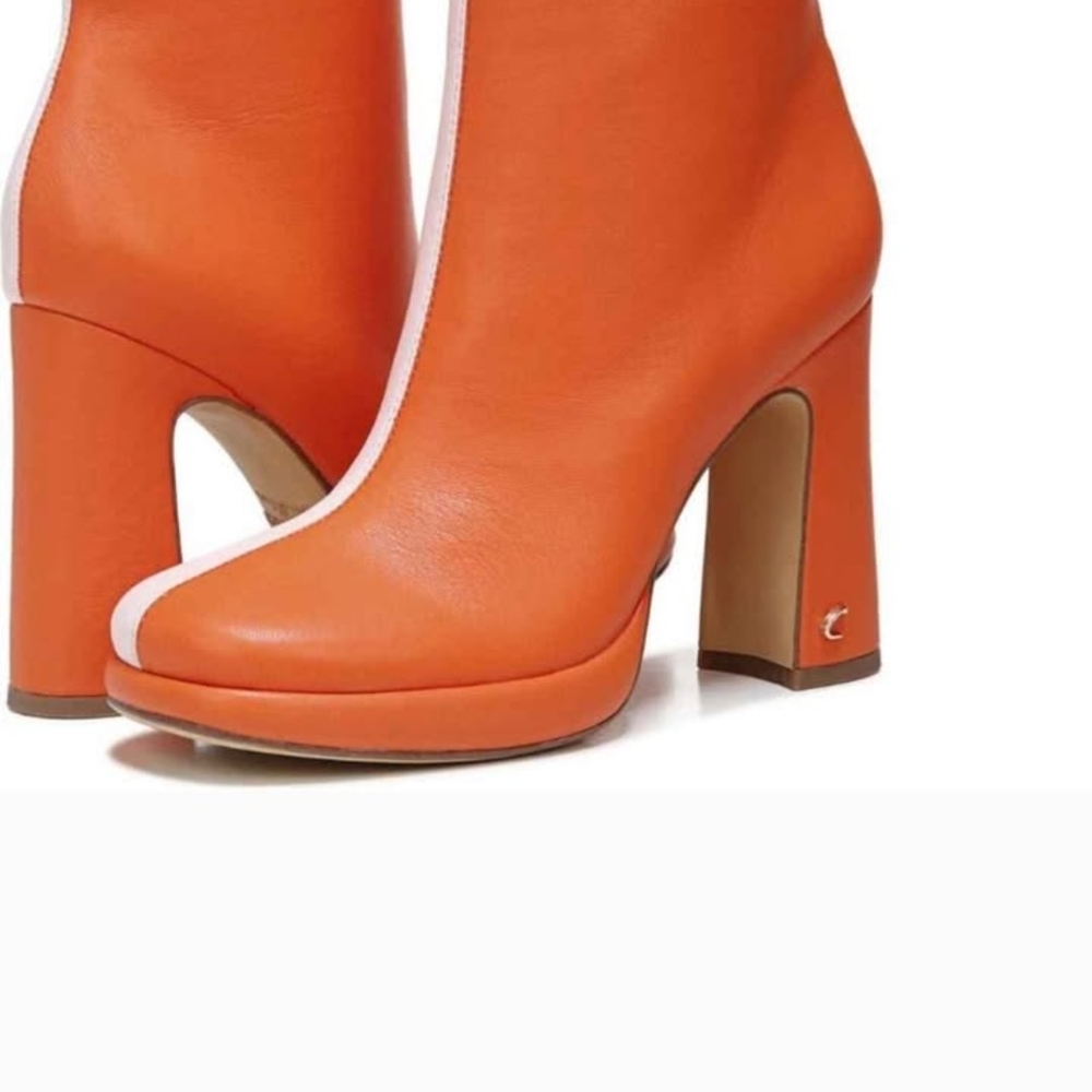 🔥🔥 Circus by Sam Edelman Orange and Pink Heeled Boots